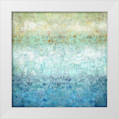 For the Moment White Modern Wood Framed Art Print by Hamilton, Taylor