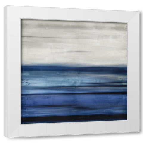 Interlude White Modern Wood Framed Art Print by Hamilton, Taylor