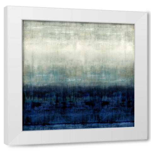 After Glow I White Modern Wood Framed Art Print by Hamilton, Taylor