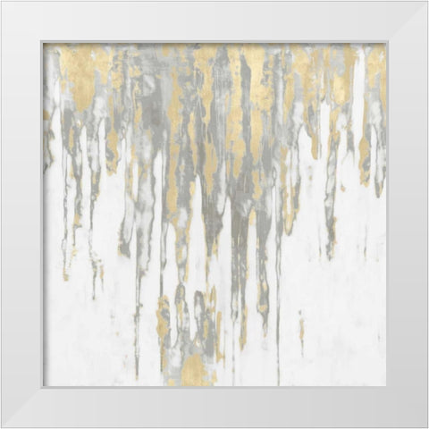 Momentary Reflection II White Modern Wood Framed Art Print by Conley, Tom
