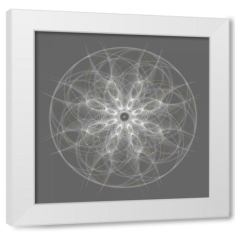 Positive Energy II White Modern Wood Framed Art Print by Anderson, Tyler