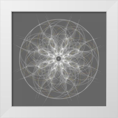 Positive Energy II White Modern Wood Framed Art Print by Anderson, Tyler