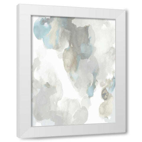 Elevate II White Modern Wood Framed Art Print by Mitchell, Lauren