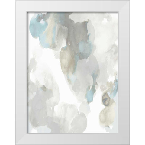 Elevate II White Modern Wood Framed Art Print by Mitchell, Lauren