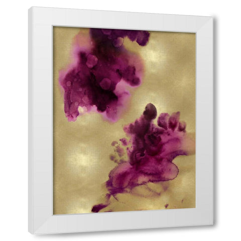 Entice II White Modern Wood Framed Art Print by Mitchell, Lauren