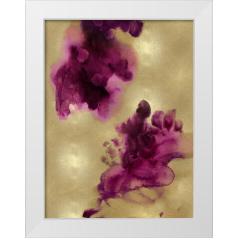 Entice II White Modern Wood Framed Art Print by Mitchell, Lauren