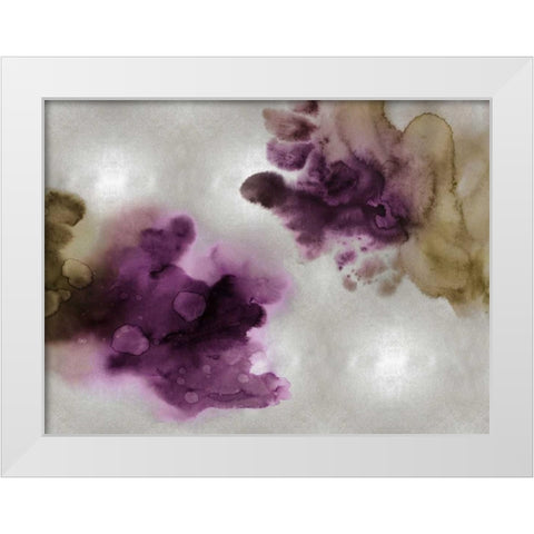 Tempting III in Silver White Modern Wood Framed Art Print by Mitchell, Lauren