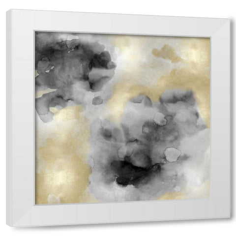Whisper II White Modern Wood Framed Art Print by Mitchell, Lauren