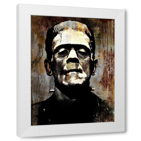 Frankenstein I White Modern Wood Framed Art Print by Wagner, Martin