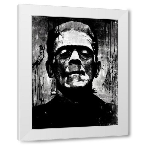 Frankenstein II White Modern Wood Framed Art Print by Wagner, Martin