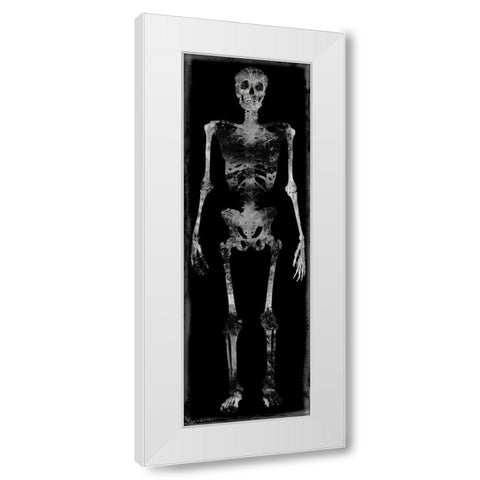 Skeleton III White Modern Wood Framed Art Print by Wagner, Martin