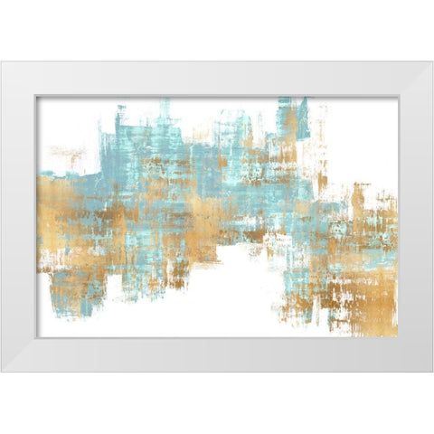 Infatuation I White Modern Wood Framed Art Print by Wise, Alex
