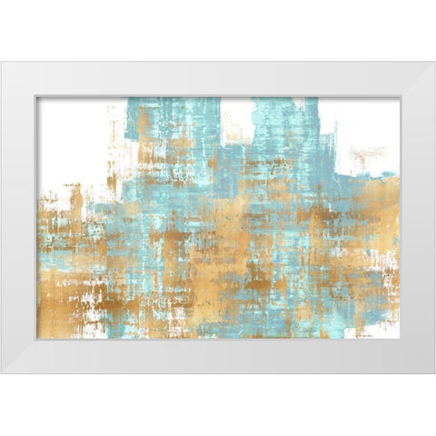 Infatuation II White Modern Wood Framed Art Print by Wise, Alex