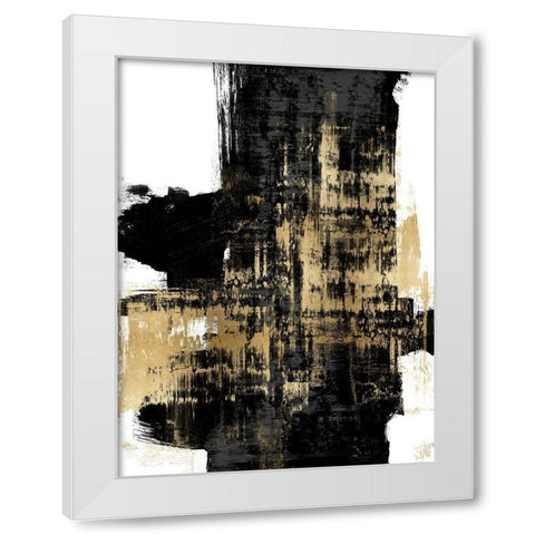 Resounding I White Modern Wood Framed Art Print by Wise, Alex