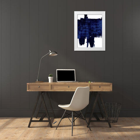Mignight Ramblin I White Modern Wood Framed Art Print by Wise, Alex