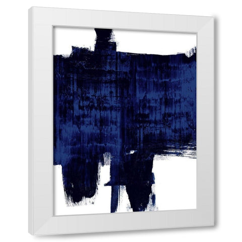 Mignight Ramblin I White Modern Wood Framed Art Print by Wise, Alex