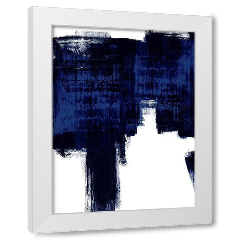 Mignight Ramblin II White Modern Wood Framed Art Print by Wise, Alex