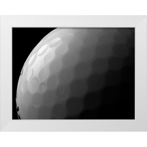 Golfball White Modern Wood Framed Art Print by Reynolds, Richard