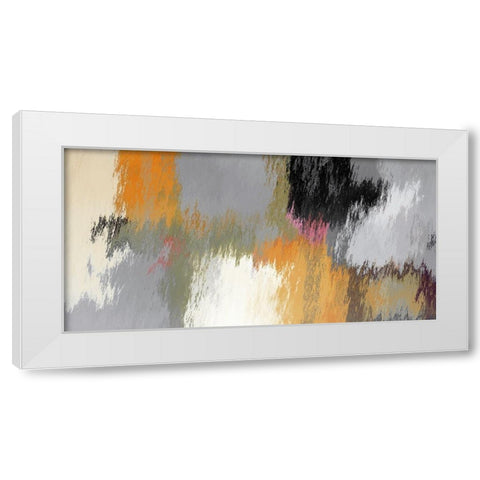 Color Blend II White Modern Wood Framed Art Print by Bolokofsky, Ronald