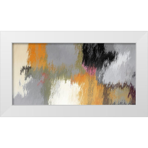 Color Blend II White Modern Wood Framed Art Print by Bolokofsky, Ronald
