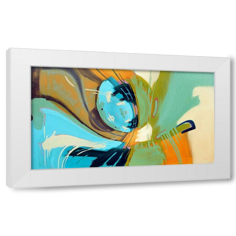 Genesis I White Modern Wood Framed Art Print by Bolokofsky, Ronald
