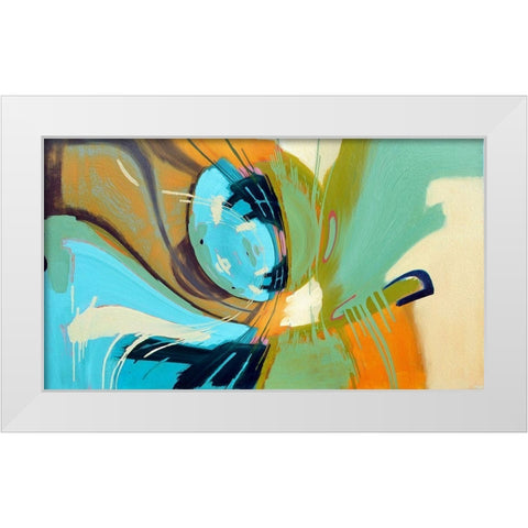 Genesis I White Modern Wood Framed Art Print by Bolokofsky, Ronald