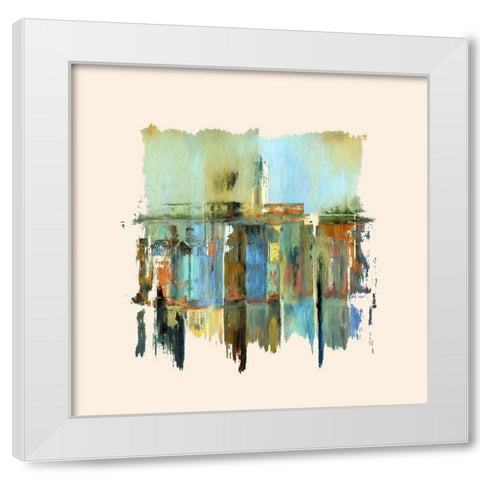 Window Shopping I White Modern Wood Framed Art Print by Bolokofsky, Ronald