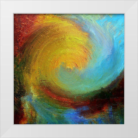 Pipeline II White Modern Wood Framed Art Print by Bolokofsky, Ronald