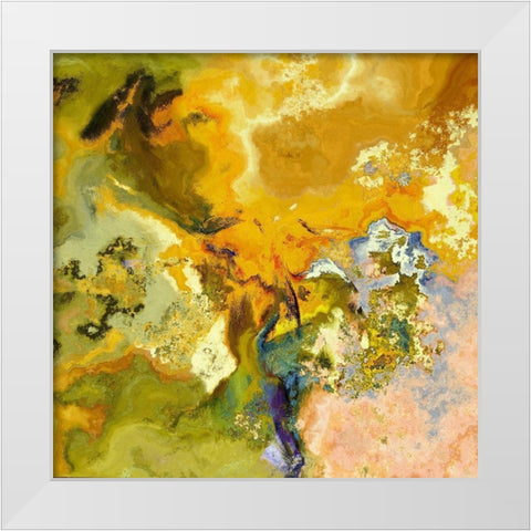 Epic Formations II White Modern Wood Framed Art Print by Bolokofsky, Ronald