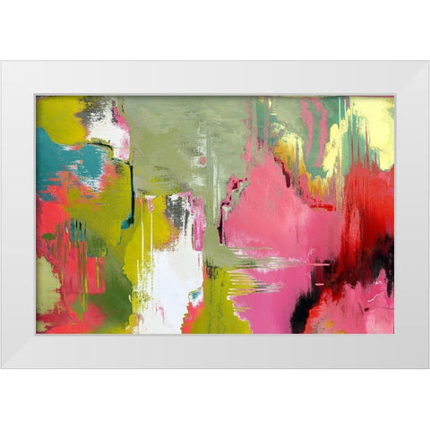 Emergence II White Modern Wood Framed Art Print by Bolokofsky, Ronald