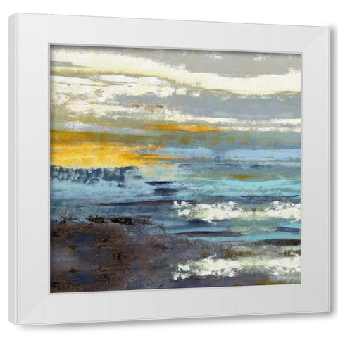A Place with No Name IV White Modern Wood Framed Art Print by Bolokofsky, Ronald