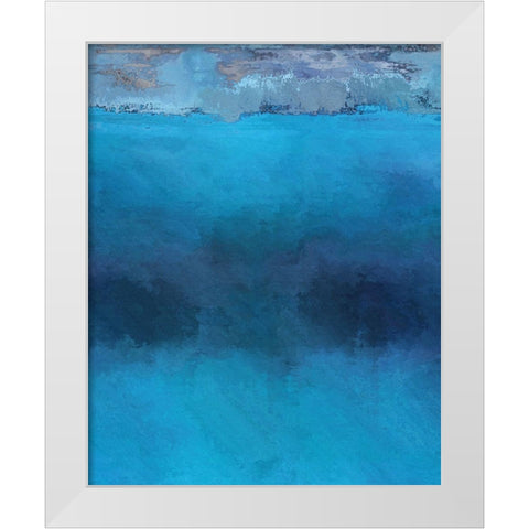 The Plains VI White Modern Wood Framed Art Print by Bolokofsky, Ronald