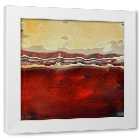 Arizona Sun I White Modern Wood Framed Art Print by Bolokofsky, Ronald