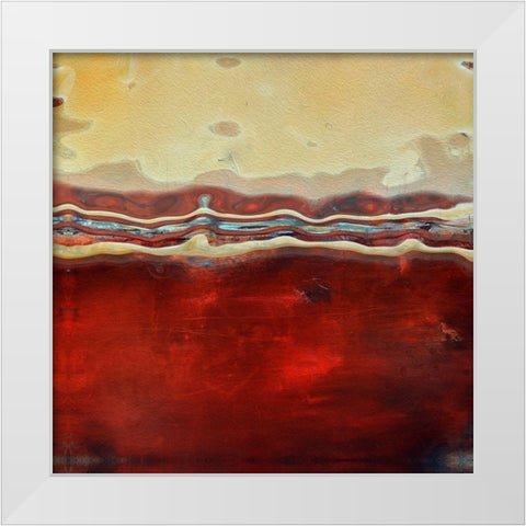 Arizona Sun I White Modern Wood Framed Art Print by Bolokofsky, Ronald