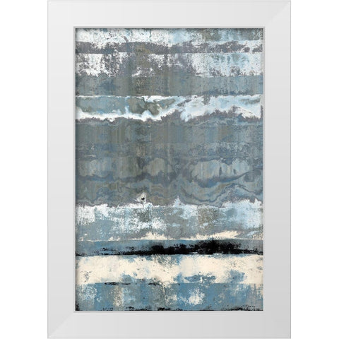Beyond the Horizon White Modern Wood Framed Art Print by Bolokofsky, Ronald