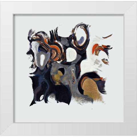 Enchanted Forest I White Modern Wood Framed Art Print by Bolokofsky, Ronald