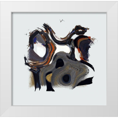 Enchanted Forest II White Modern Wood Framed Art Print by Bolokofsky, Ronald