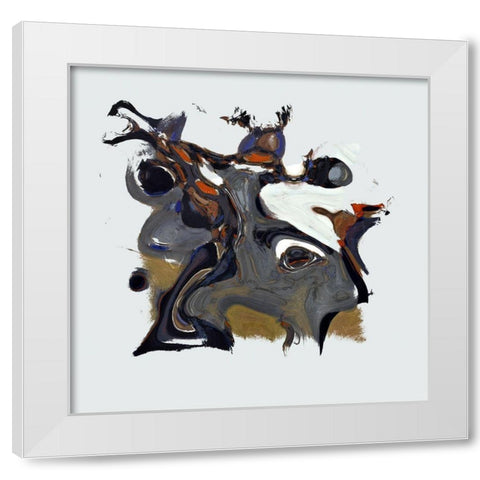 Enchanted Forest III White Modern Wood Framed Art Print by Bolokofsky, Ronald