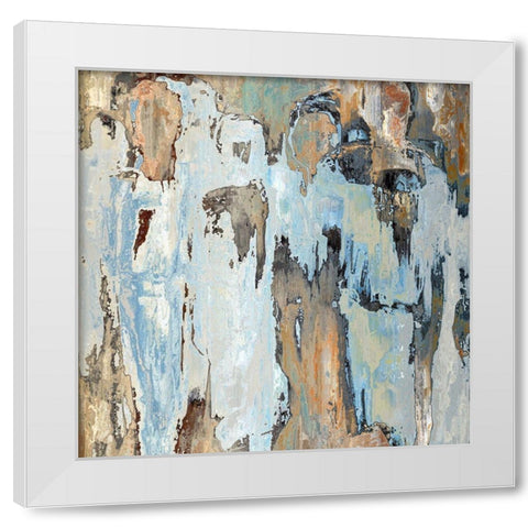 Feeling A Presence White Modern Wood Framed Art Print by Bolokofsky, Ronald