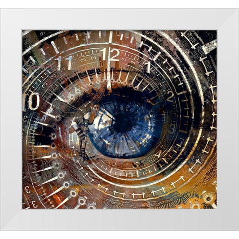 Focus In White Modern Wood Framed Art Print by Bolokofsky, Ronald