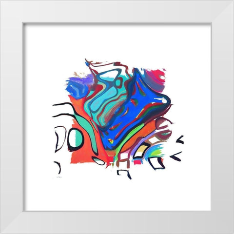 Getaway I  White Modern Wood Framed Art Print by Bolokofsky, Ronald