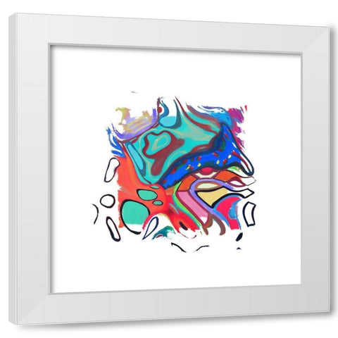 Getaway II White Modern Wood Framed Art Print by Bolokofsky, Ronald
