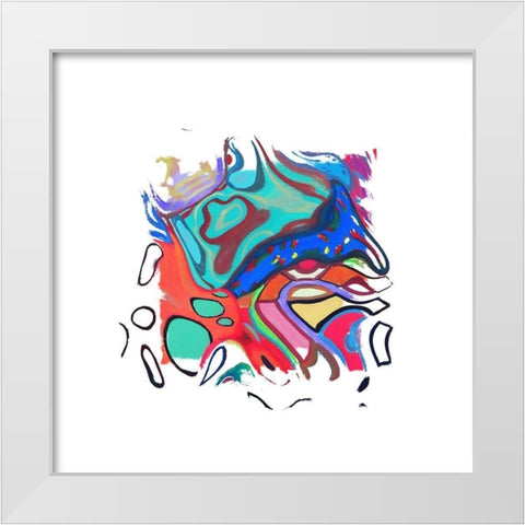 Getaway II White Modern Wood Framed Art Print by Bolokofsky, Ronald