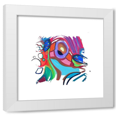 Getaway IV White Modern Wood Framed Art Print by Bolokofsky, Ronald