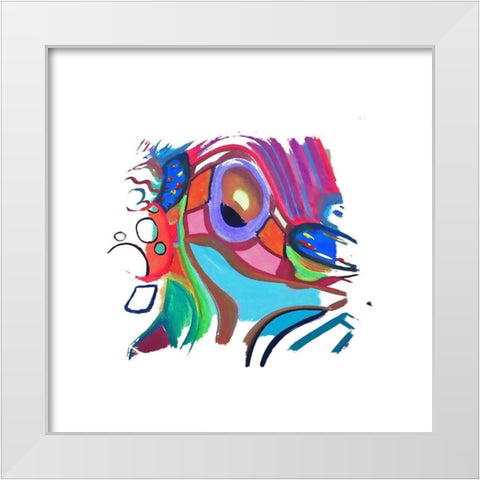 Getaway IV White Modern Wood Framed Art Print by Bolokofsky, Ronald