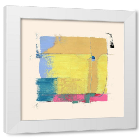 Abstract 1183 White Modern Wood Framed Art Print by Bolokofsky, Ronald