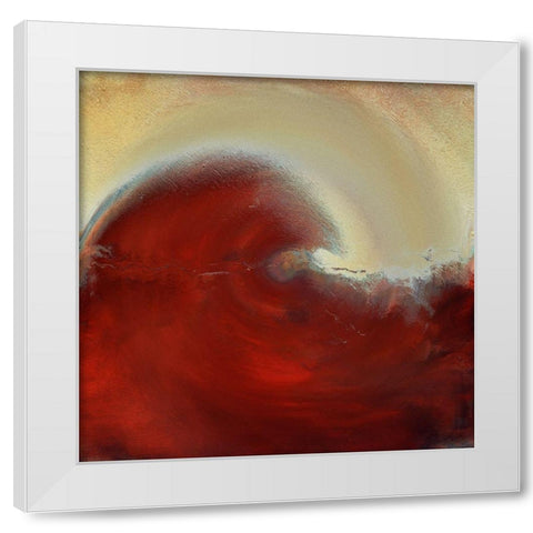 Pipeline I White Modern Wood Framed Art Print by Bolokofsky, Ronald