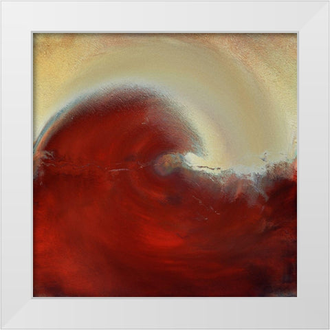 Pipeline I White Modern Wood Framed Art Print by Bolokofsky, Ronald