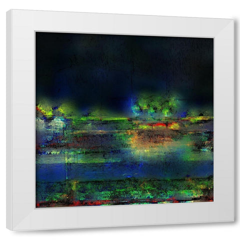 Reflections In Isolation I White Modern Wood Framed Art Print by Bolokofsky, Ronald