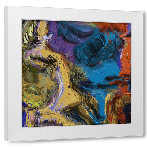 The Art of Grunge II White Modern Wood Framed Art Print by Bolokofsky, Ronald